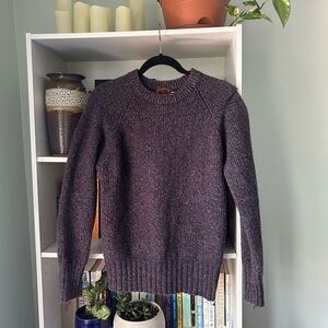 Vintage Purple Wool Sweater